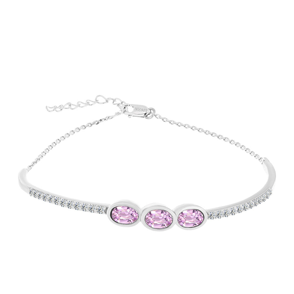 HopeaRannekoru Palan Kuntsiitilla ja Valkoisella Topaasilla