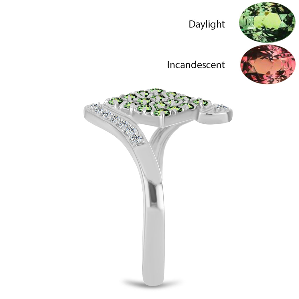 HopeaSormus Luonnonaleksandriitilla ja Valkoisella Topaasilla