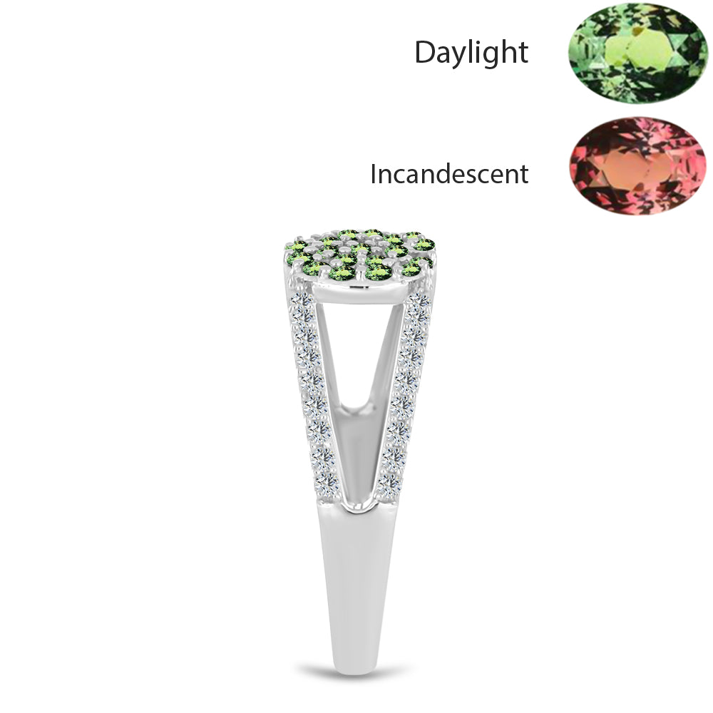 HopeaSormus Luonnonaleksandriitilla ja Valkoisella Topaasilla