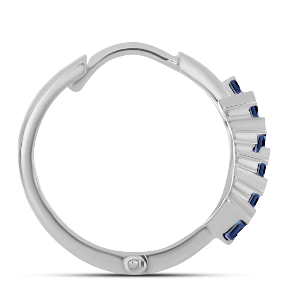 HopeaKorvakorut "Violetti Imperial " Moissanite