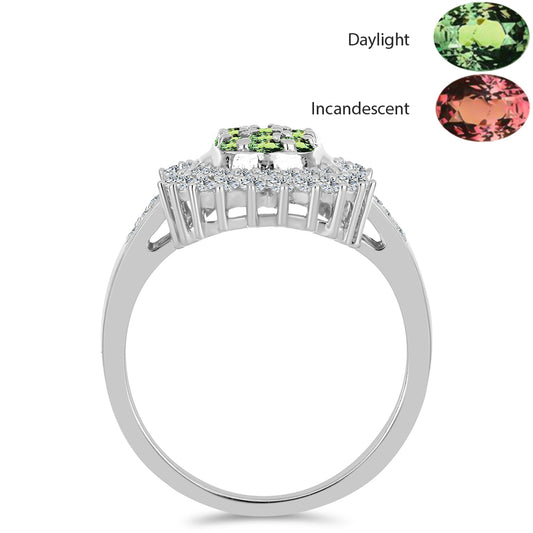 HopeaSormus Luonnonaleksandriitilla ja Valkoisella Topaasilla