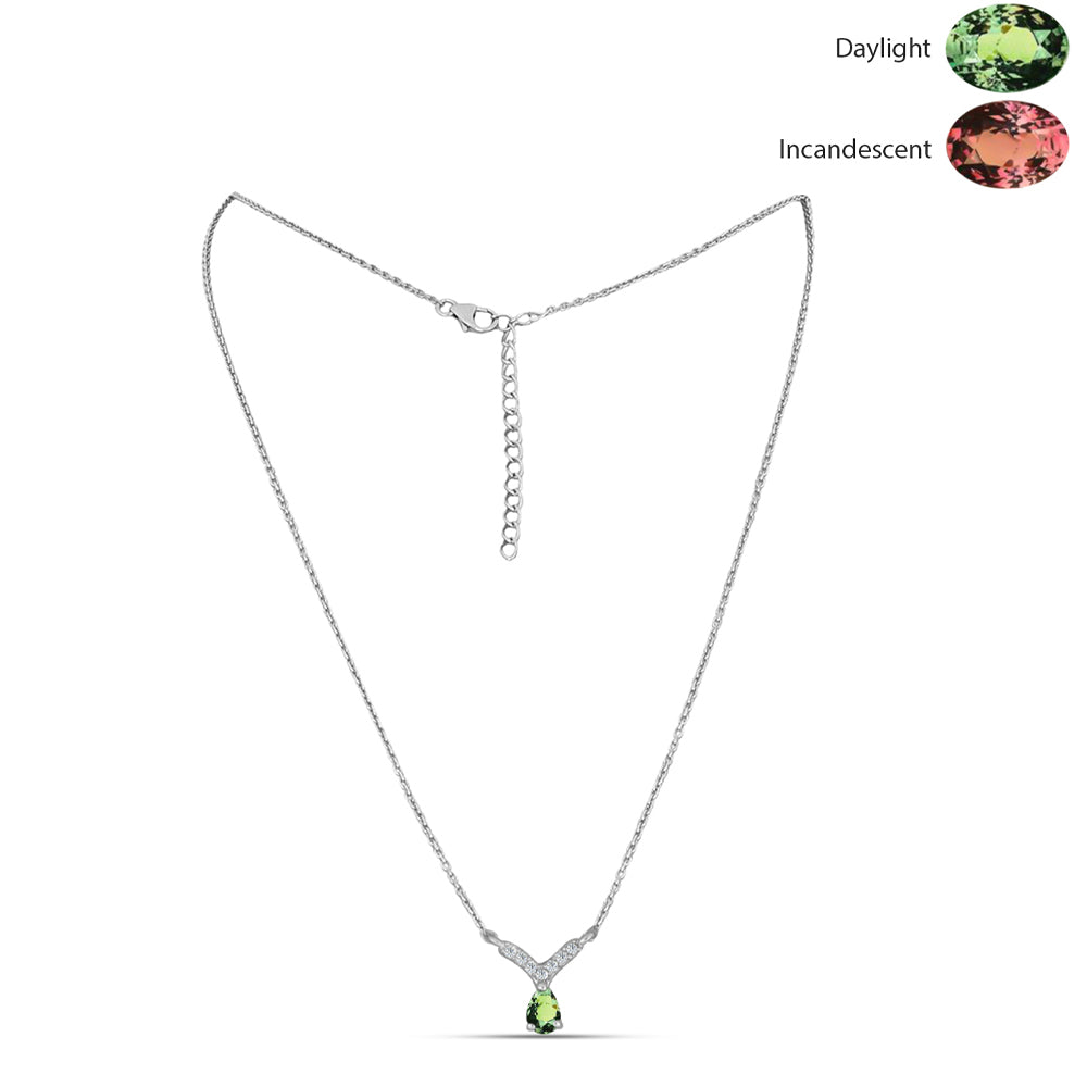 HopeaKaulakoru Luonnonaleksandriitilla ja Valkoisella Topaasilla