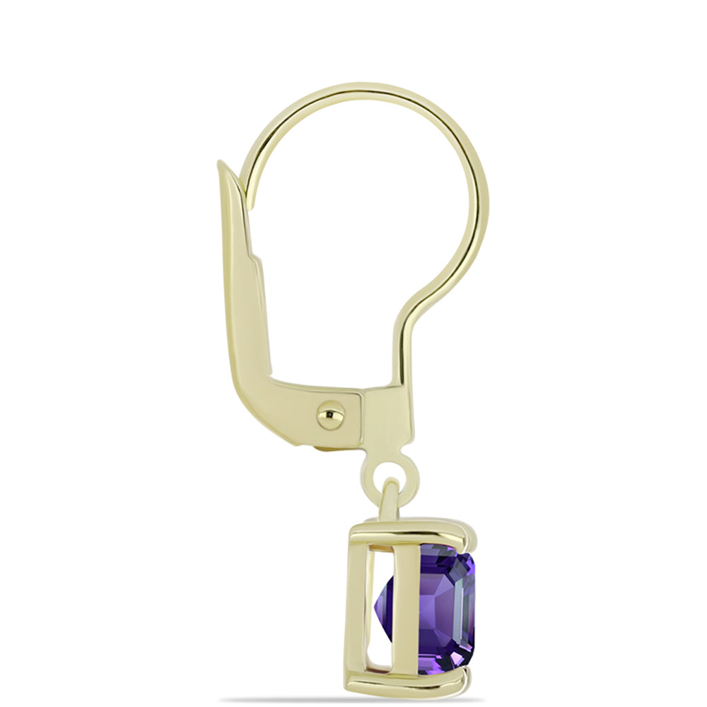 Kullatut hopeat Korvakorut Marokon Ametistilla