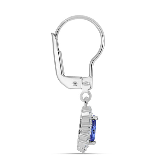 HopeaKorvakorut AA Tansaniitilla ja Valkoisella Topaasilla