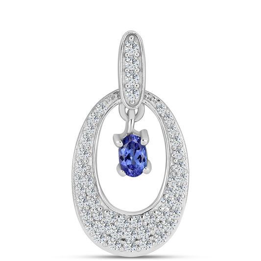 HopeaRiipus AAA Tansaniitilla ja Valkoisella Topaasilla