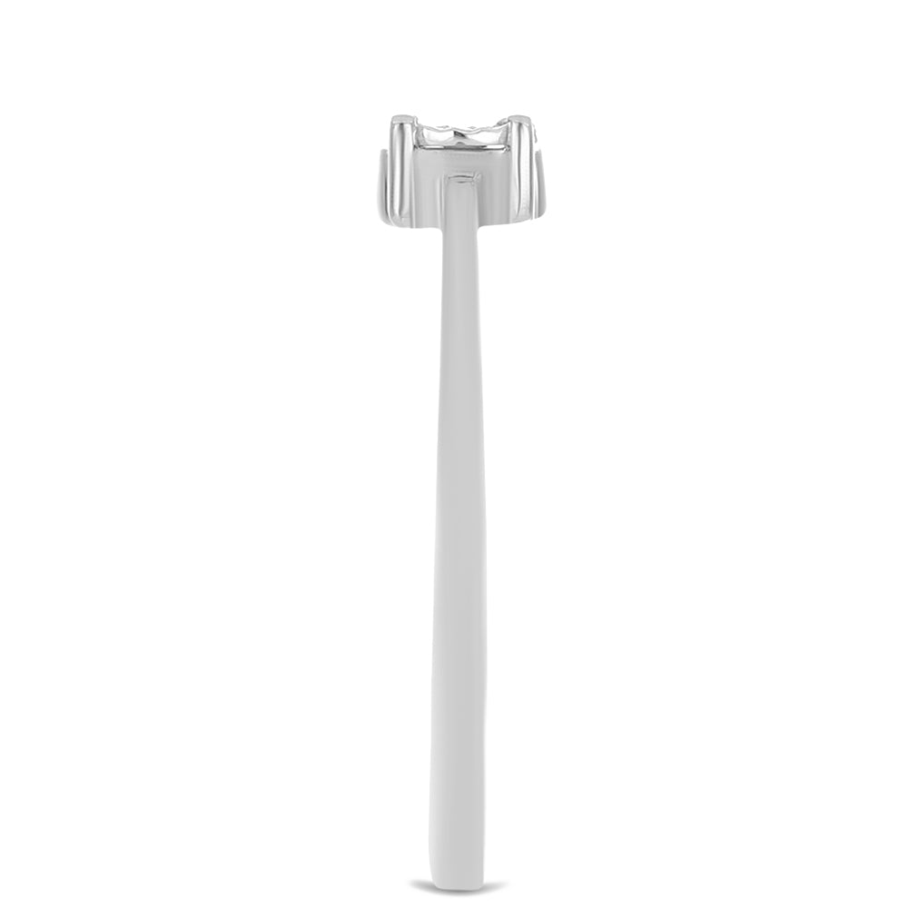 HopeaSormus Valkoisella Timantilla