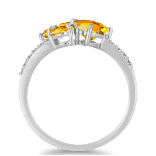 HopeaSormus Ural SitriinillÀ ja Valkoisella Topaasilla