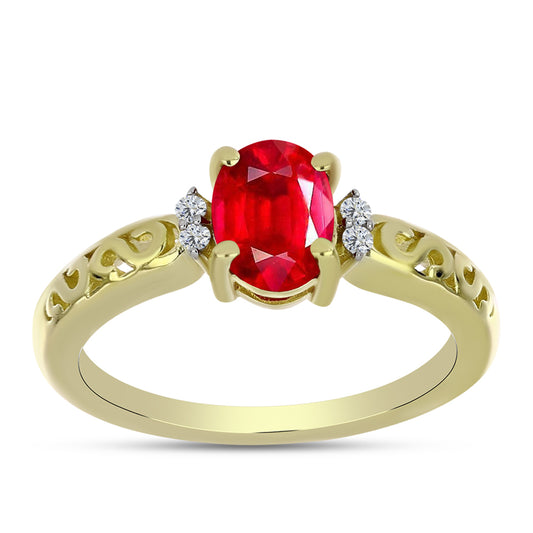 Kullattu hopeaSormus Punaisella Akaatilla ja Valkoisella Topaasilla