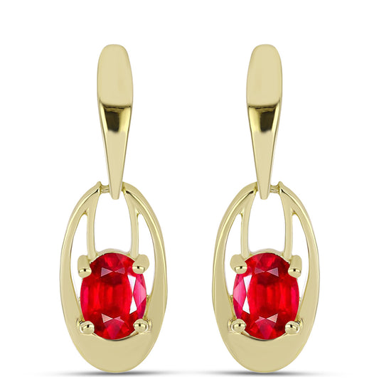 Kullatut hopeat Korvakorut Punaisella Akaatilla