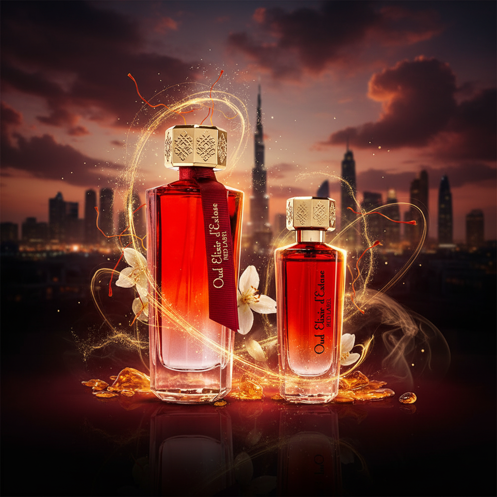 Linn Young EDP 100ml + 30ml "Oud Elixir Red" - Perhe Meripihka - Kukkainen