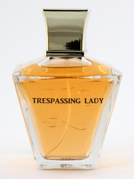 100 ml EDP TRESPASSING LADY, ruusu - orvokki tuoksu naisille