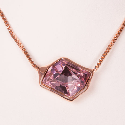 Kullattu TeräsRiipus Violetilla Emporia® Kristallilla