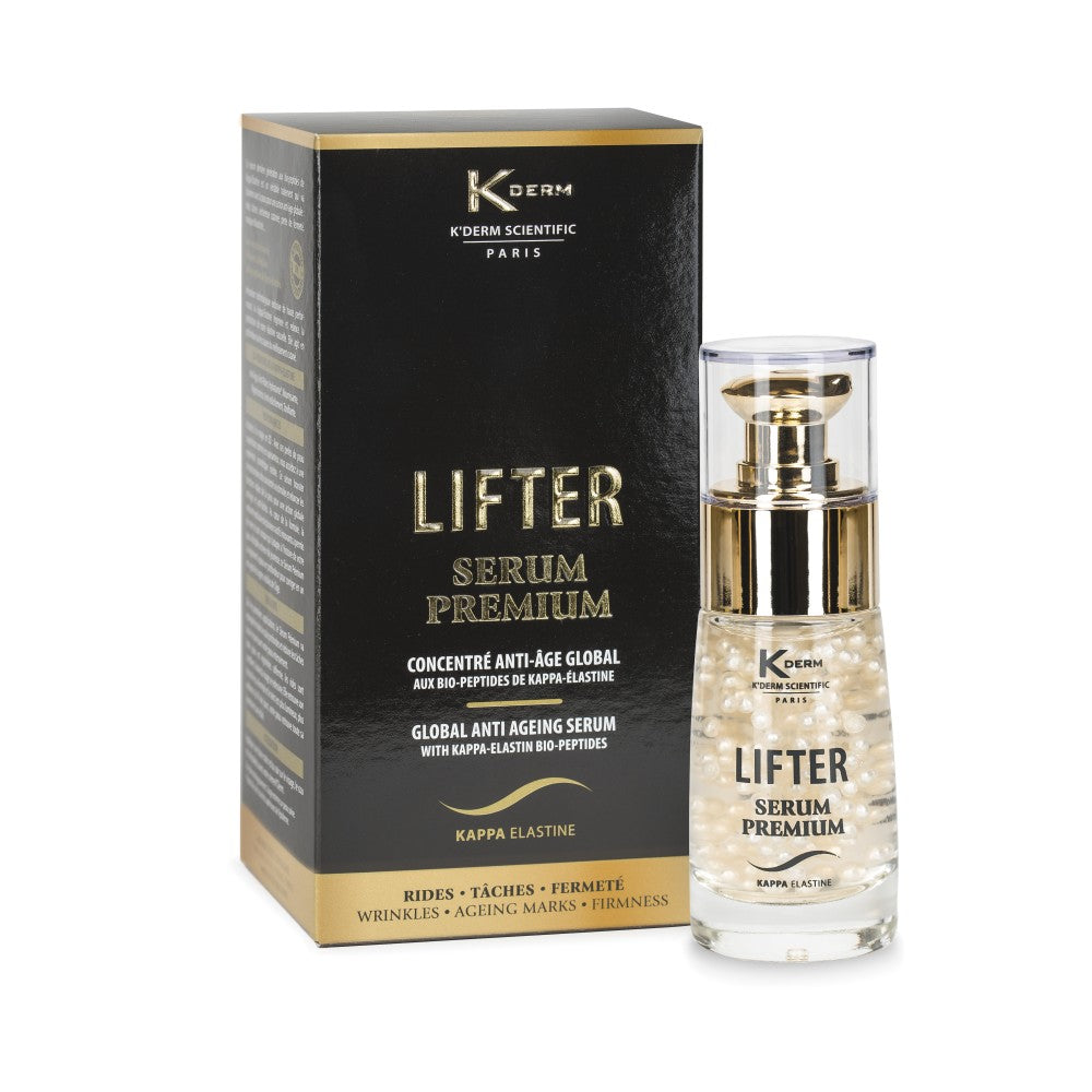 K'Derm anti-ageing, uudistava ja kiinteyttävä intensiivinen premium-seerumigeeli, 30 ml