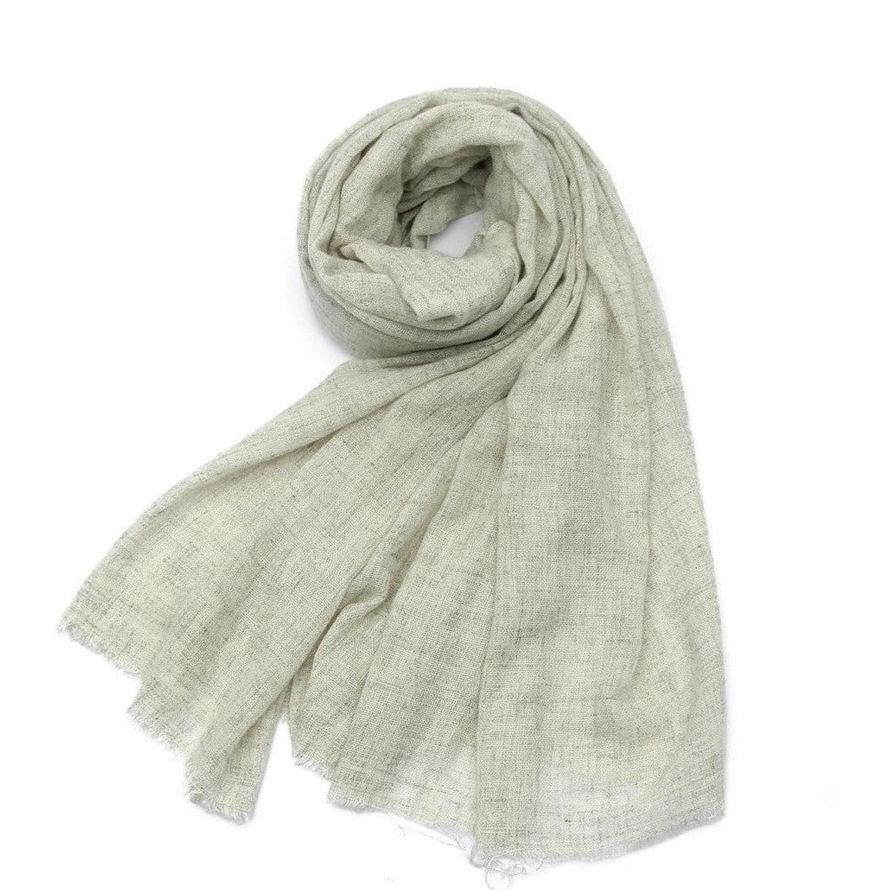 Off White Pure Cashmere Pure Cashmere Scarf, 80cmX 200cm