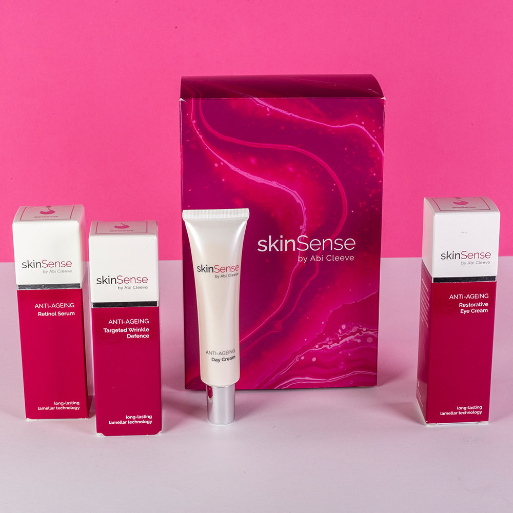 SkinSense 4-osainen anti-aging hoitokokoelma