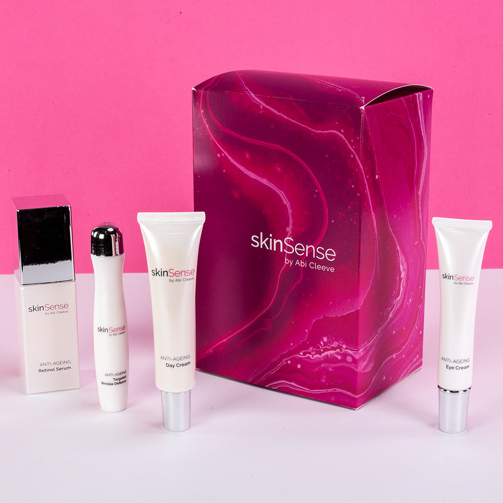SkinSense 4-osainen anti-aging hoitokokoelma