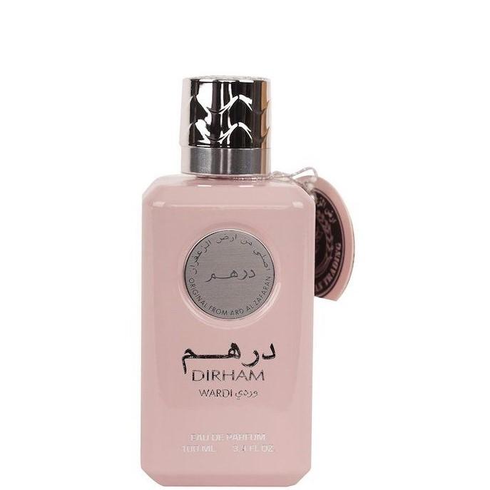 100 ml Eau de Parfum Dirham Wardi - Makea, Hedelmäinen ja Kukkainen Tuoksu Naisille
