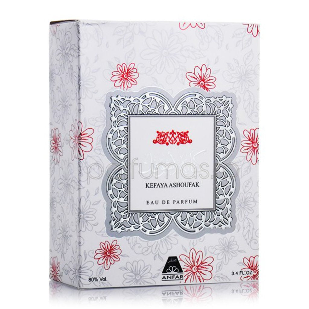 100 ml Eau de Parfum Kefaya Ashoufak Itämainen, Makea ja Kukkainen Tuoksu Naiselle