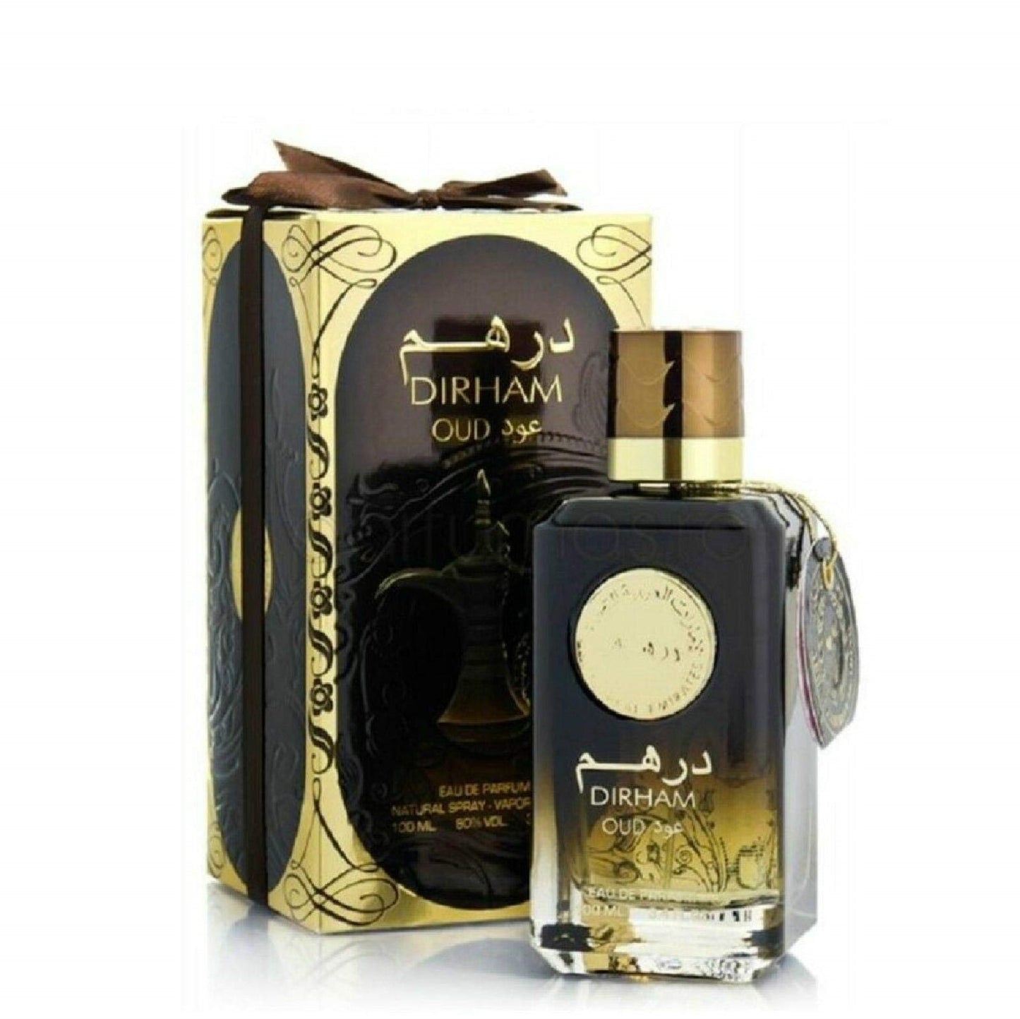 100 ml Eau de Perfume Dirham Oud - Puinen Oud Tuoksu Miehille