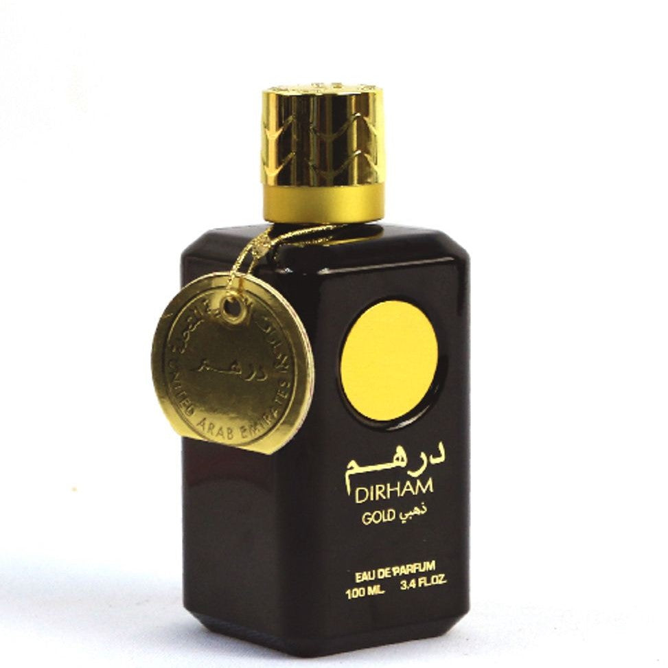 100 ml Eau de Perfume Dirham Gold - Itämainen ja Mausteinen Tuoksu Miehille