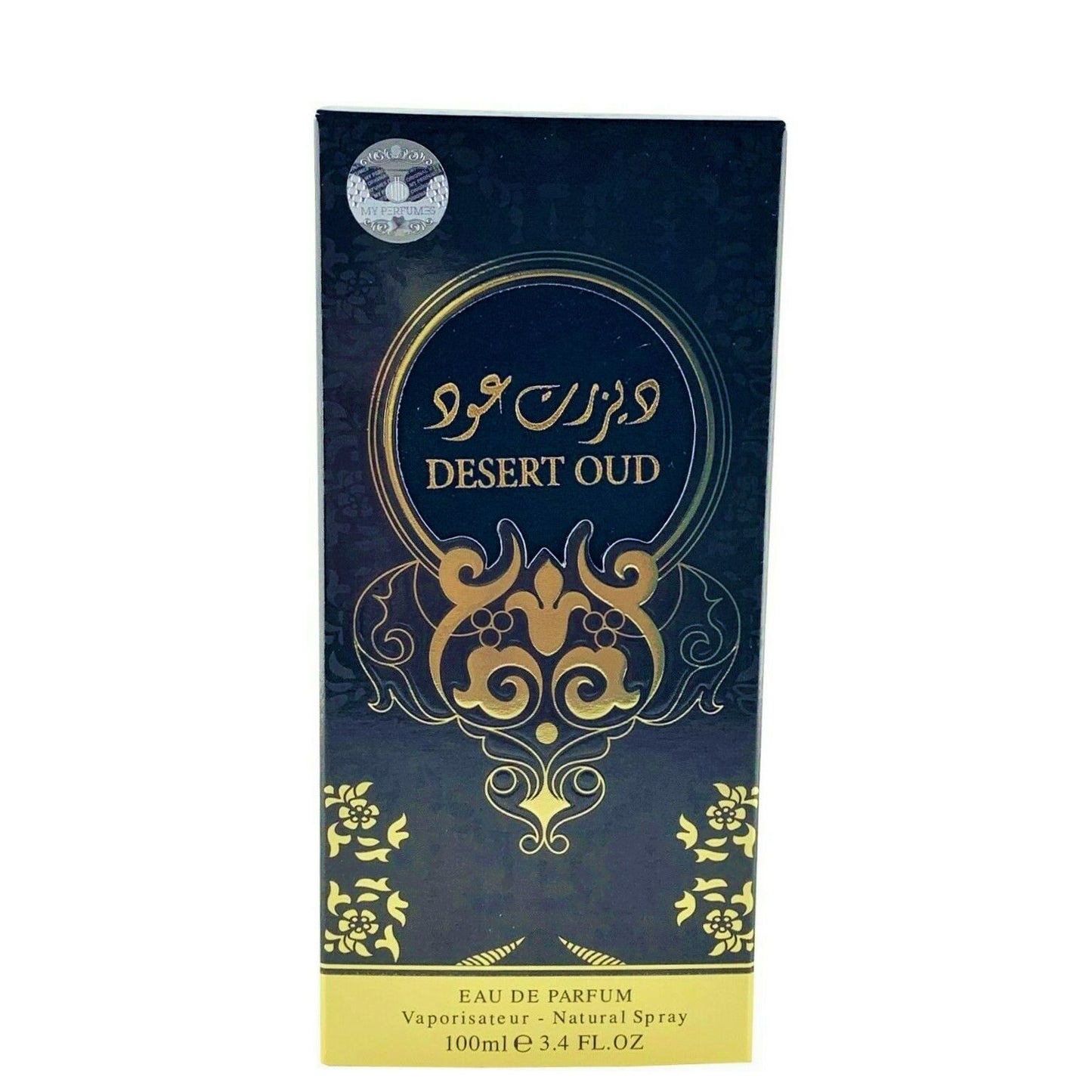 100 ml Eau de Perfume Desert Oud - Meripihkainen ja Kukkainen Myski Tuoksu Miehille
