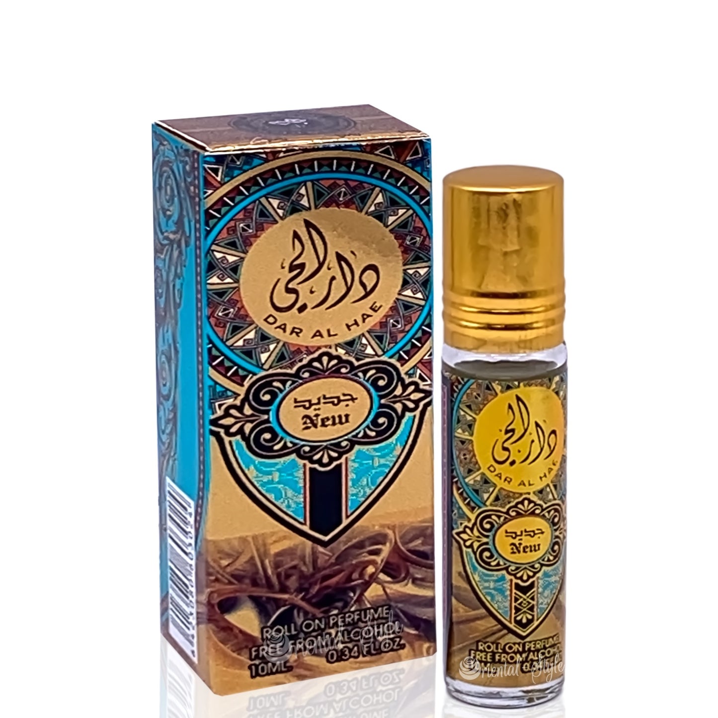 10 ml Hajusteöljy Dar Al Hae - Myskin ja Meripihkan Tuoksu Naisille ja Miehille