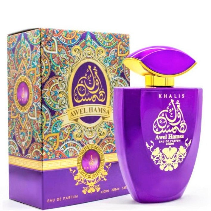 100 ml Eau de Perfume Awel Hamsa - Hedelmäinen ja Kukkainen Tuoksu Naisille