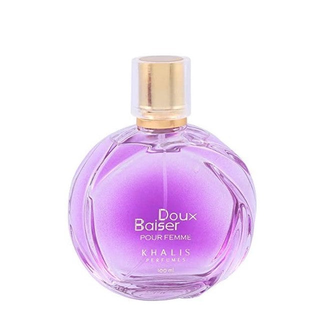 100 ml Eau de Perfume Doux Baiser - Mausteinen, Vaniljainen ja Hedelmäinen Tuoksu Miehille ja Naisille