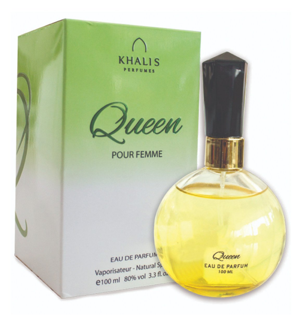 100 ml Eau de Perfume Queen - Kukkainen ja Puuterimainen Tuoksu Naisille