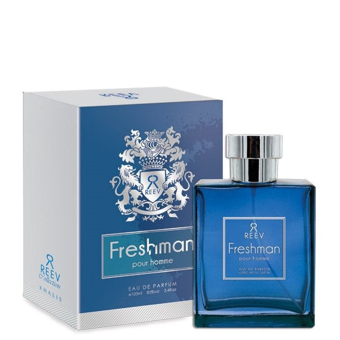 100 ml Eau de Perfume Freshman - Itämainen Myskin Tuoksu miehille