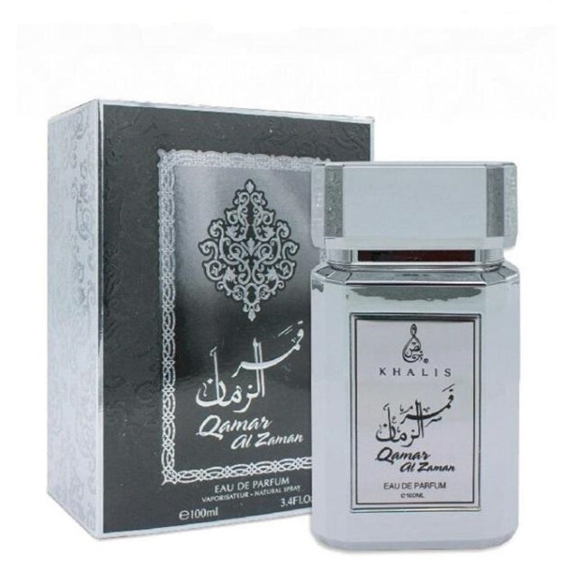100 ml Eau de Perfume QAMAR AL ZAMAN - Mausteinen ja Myskinen Tuoksu Miehille