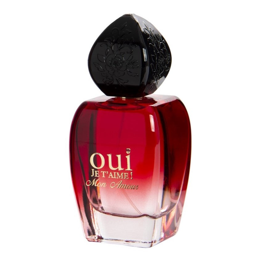 100 ml Eau de Perfume OUI JE T’AIME MON AMOUR - Kukkainen ja Hedelmäinen Tuoksu, korkea 10%:n hajusteöljypitoisuus Naisille