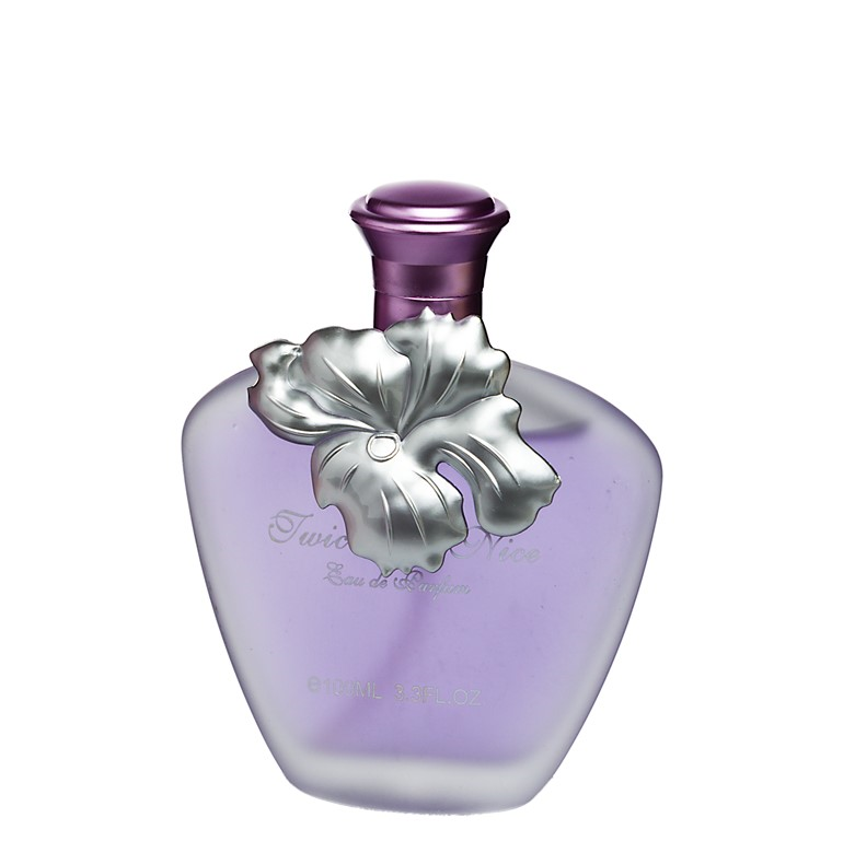 100 ml Eau de Perfume "TWICE SO NICE" Kukkainen ja puinen tuoksu naisille, korkea 6%:n hajusteöljypitoisuus