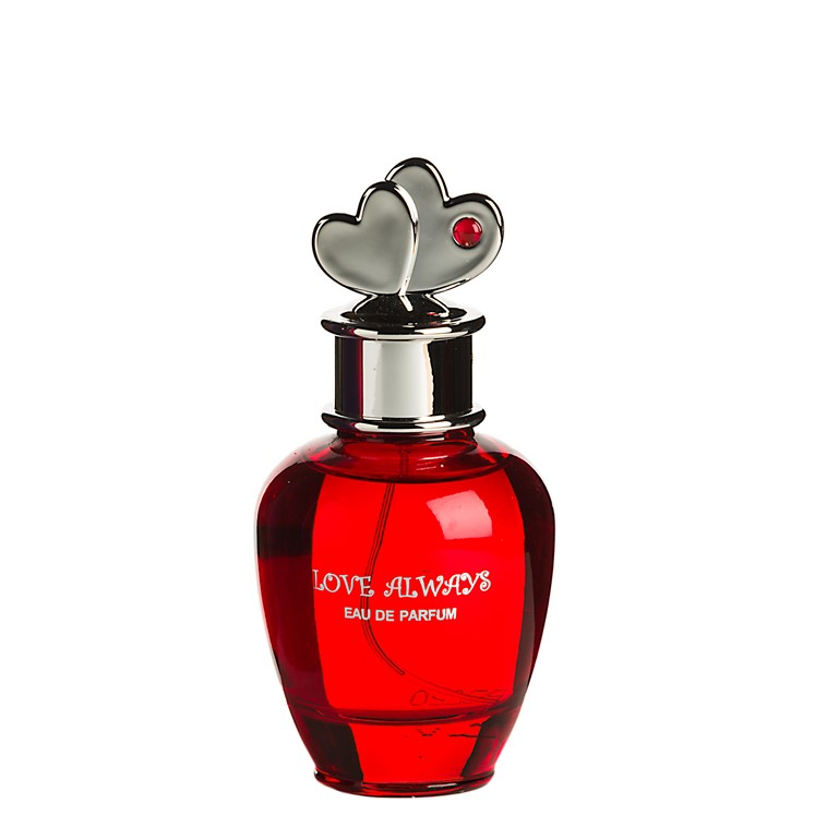 100 ml Eau de Perfume "LOVE ALWAYS" Hedelmäinen ja kukkainen tuoksu naisille., korkea 6%:n hajusteöljypitoisuus