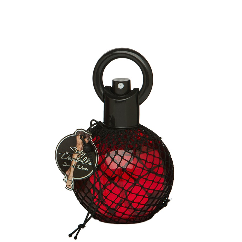 100 ml Eau de Perfume "SEXY DENTELLE ROUGE EDITION" Kukkamainen, hedelmäinen ja itämainen tuoksu naiselle, korkea 3%:n hajusteöljypitoisuus