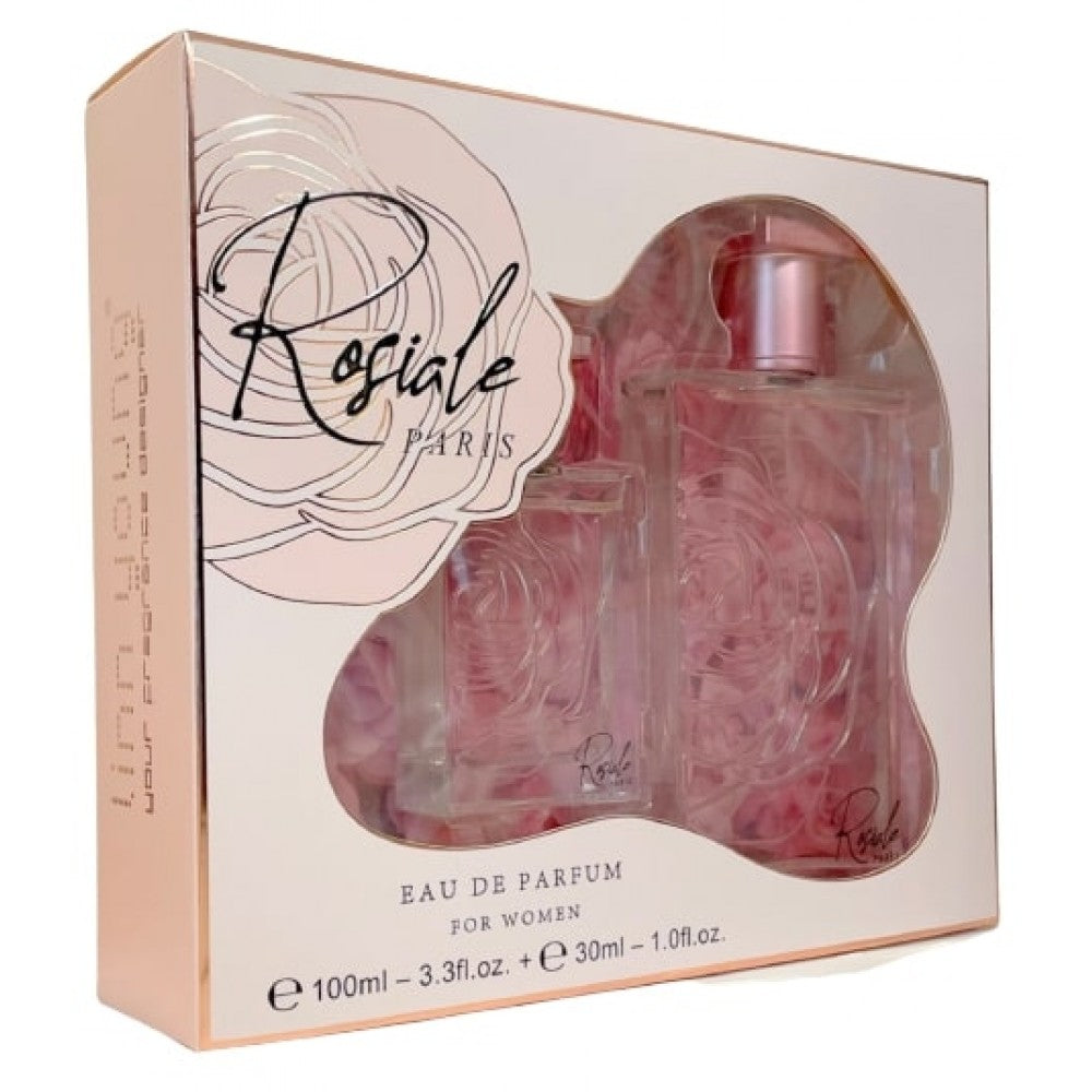 100 ml + 30 ml Eau de Parfume "ROSIALE" Fresh - Kukkainen Tuoksu Naisille