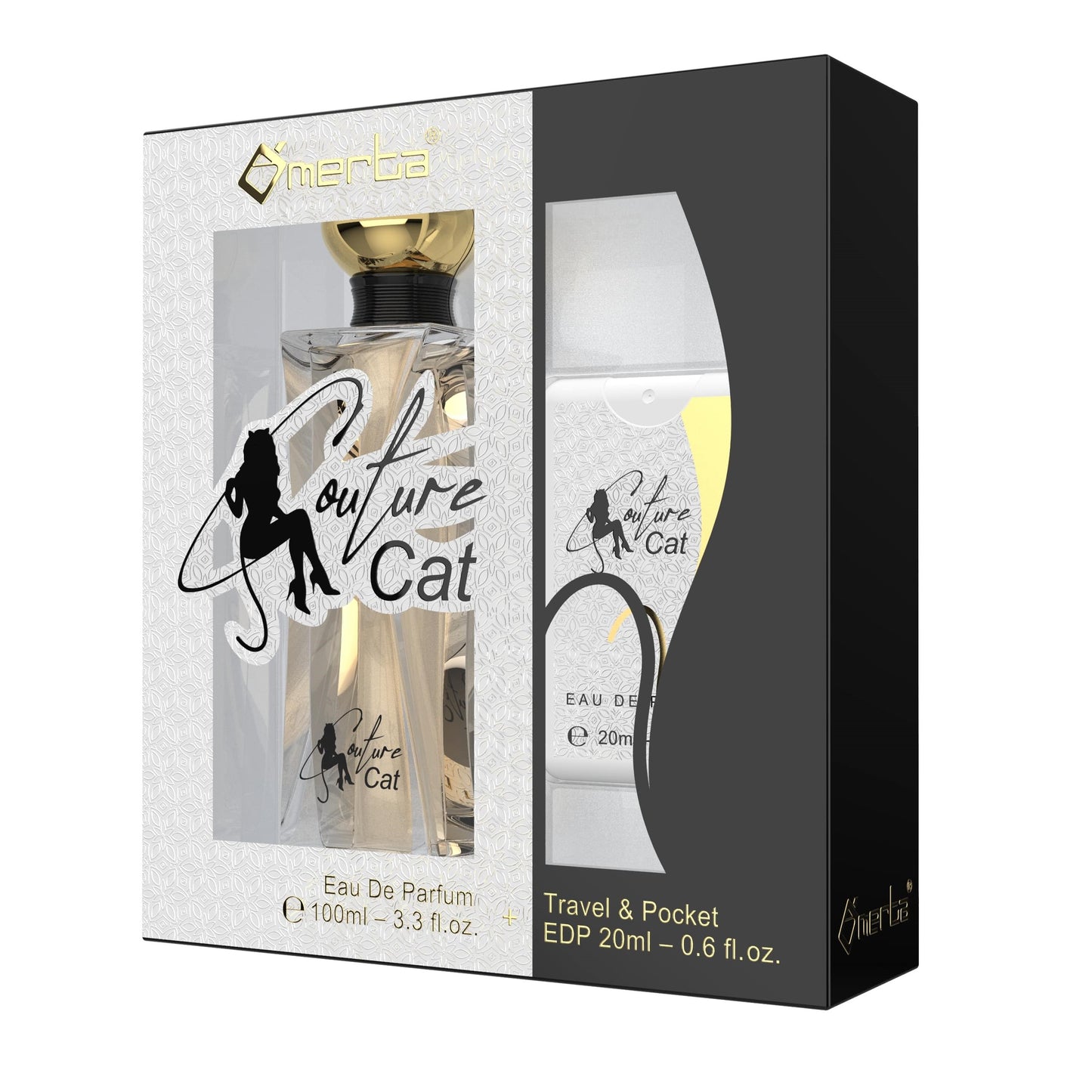 100 ml + 20 ml Eau de Parfume "COUTURE CAT" - Kukkainen ja Hedelmäinen Tuoksu Naisille