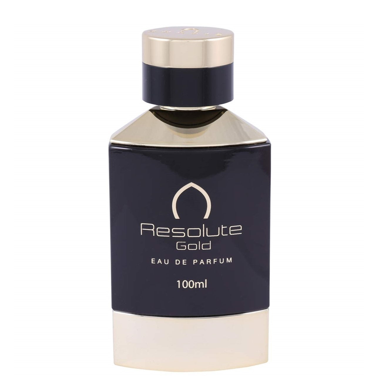 100 ml Eau de Perfume RESOLUTE GOLD - Mausteinen ja puumainen tuoksu miehille