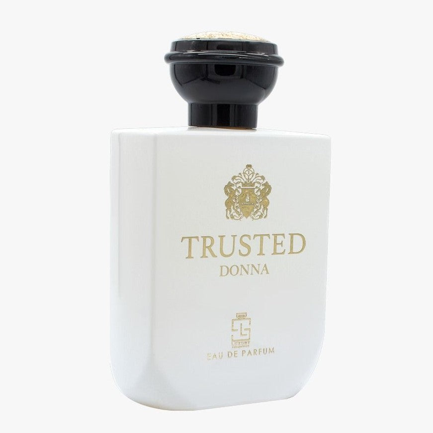 100 ml Eau de Perfume TRUSTED DONNA - Hedelmäinen ja kukkainen myskituoksu naisille