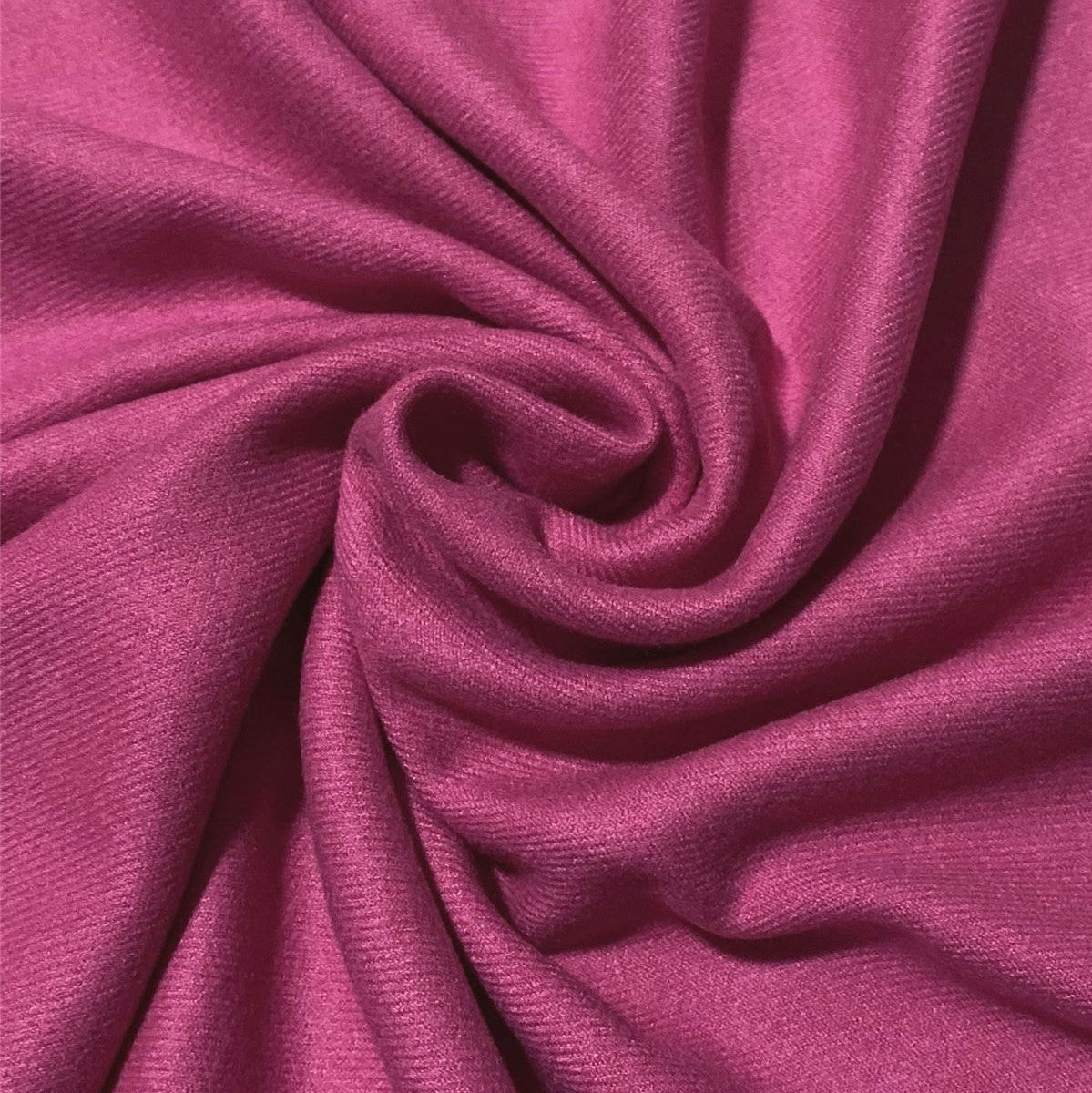100% aito Pashmina-kashmirhuivi/-saali, 70 cm x 170 cm, fuksia