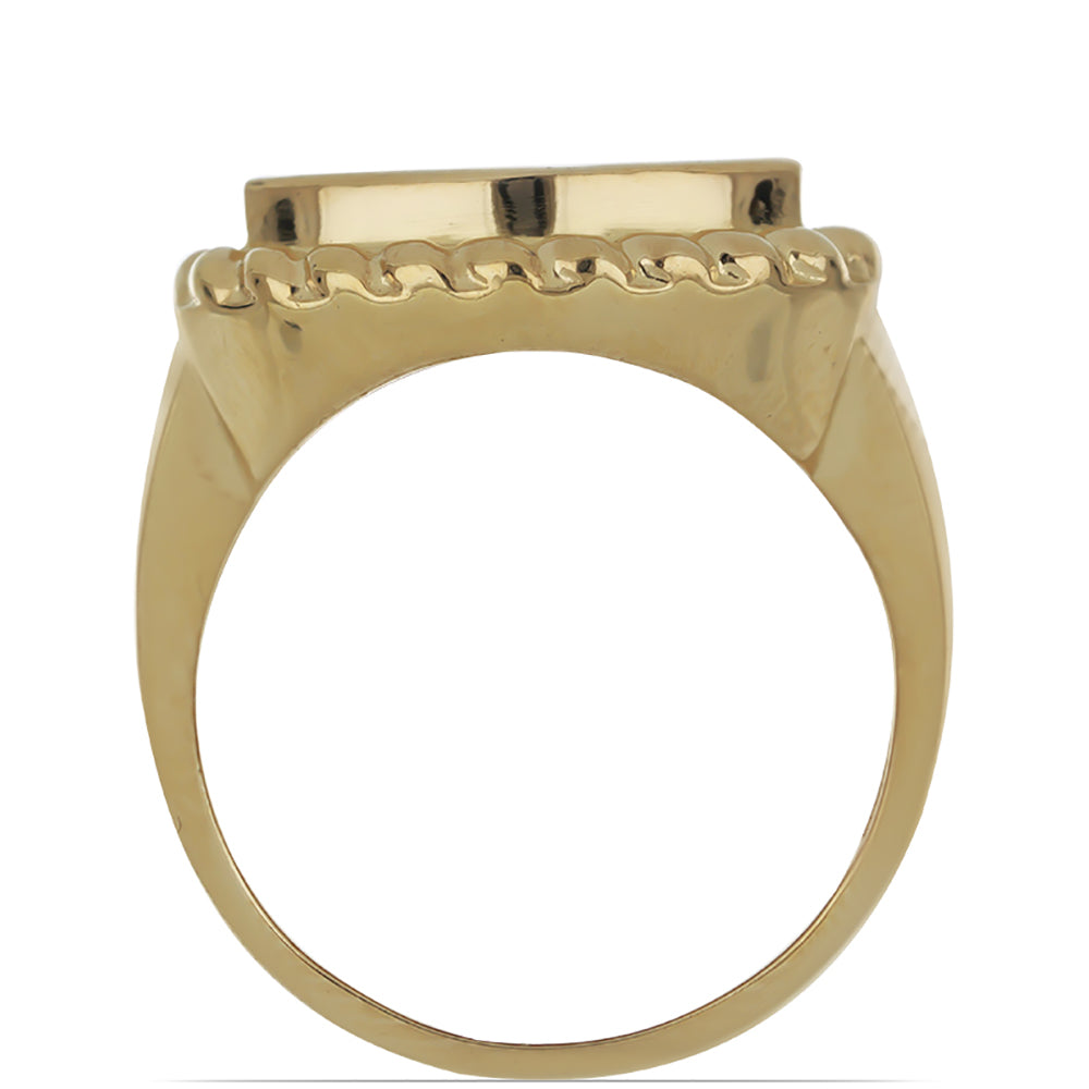 Kullattu hopeaSormus Punaisella Sienikorallilla