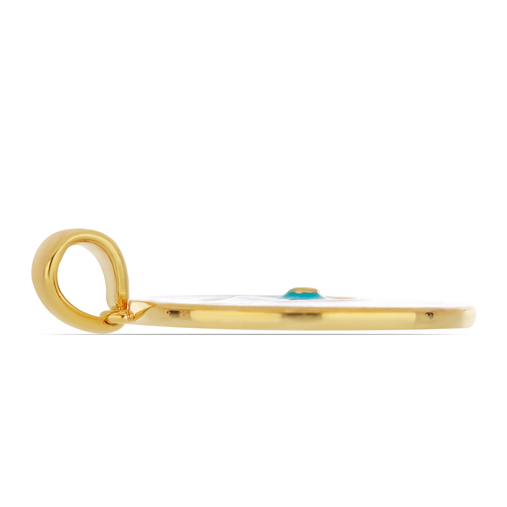 Kullattu hopeaRiipus Emaloidulla