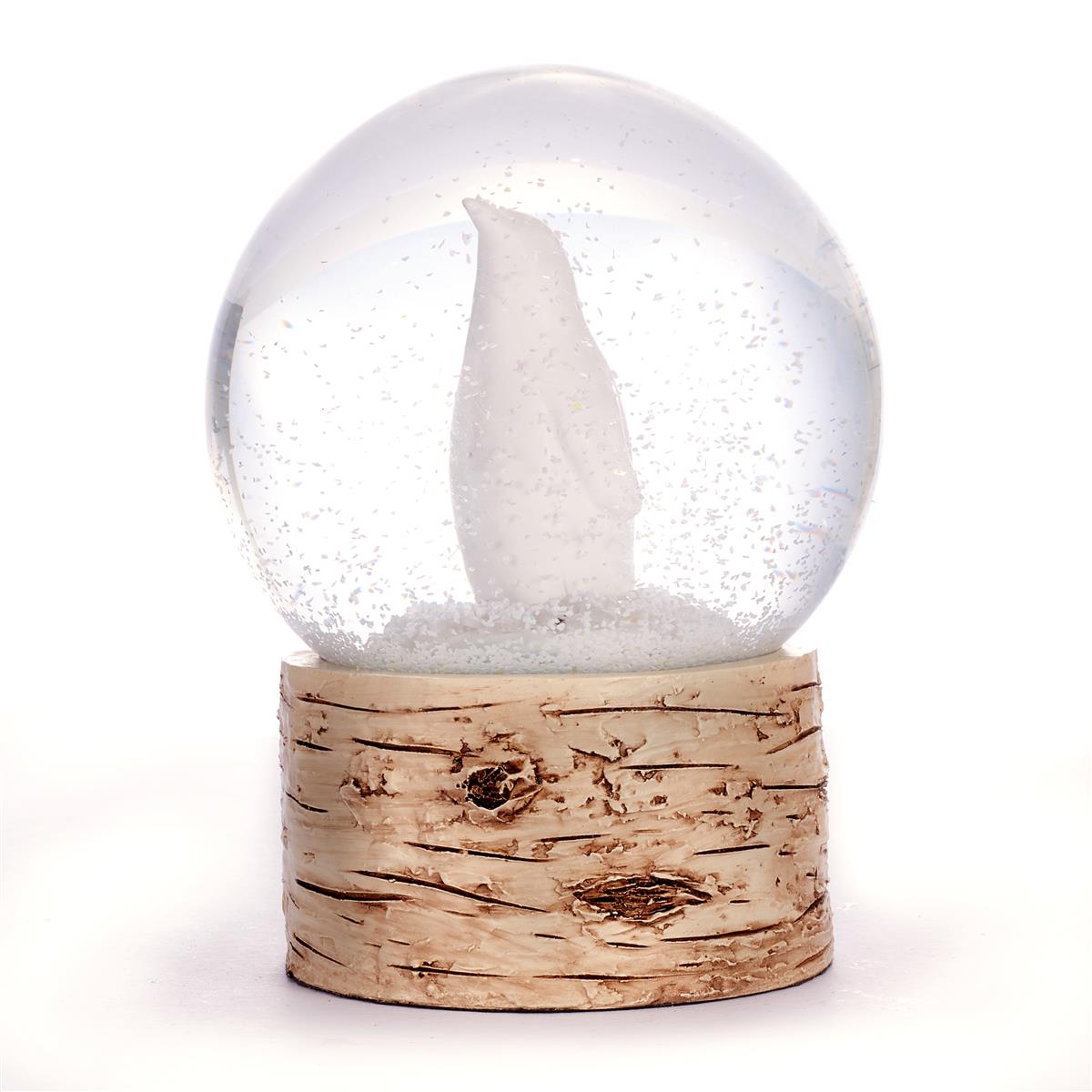 Gemporia: Penguin Snow Globe - Pingviini lumipallo kuukivillä ATGW 50cts.