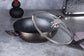 Berlinger Haus Metallic Line Shiny Black Edition Wok, jossa kansi, 30 cm