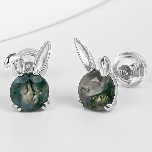 Kullattu TeräsKorvakorut Mustalla Emporia® Kristallilla