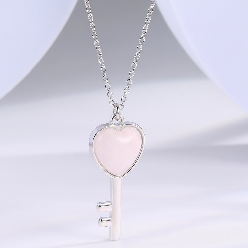 Kullattu TeräsKaulakoru Valkoisella Emporia® Kristallilla 1 