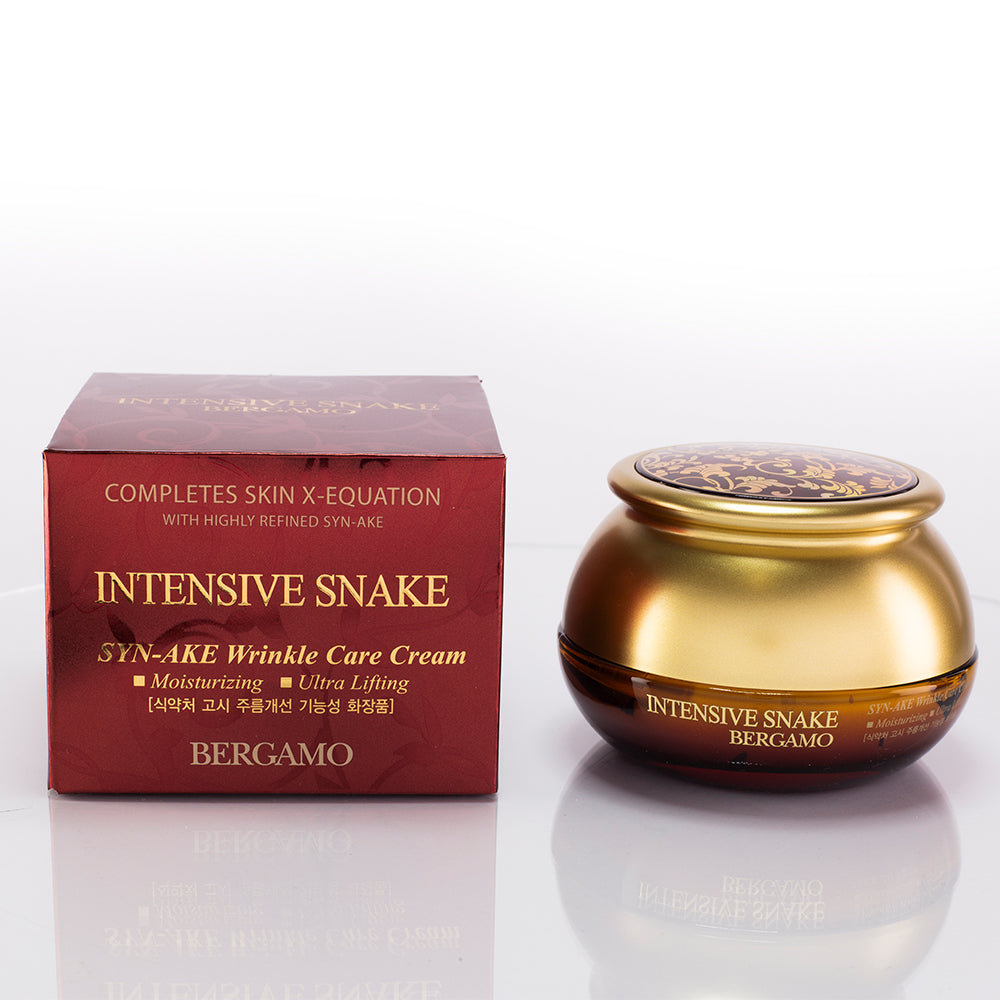 BERGAMO Intensive Snake Wrinkle Care Cream - intensiivinen käärme ryppyvoide