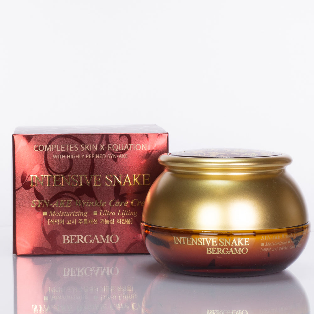 BERGAMO Intensive Snake Wrinkle Care Cream - intensiivinen käärme ryppyvoide 4 