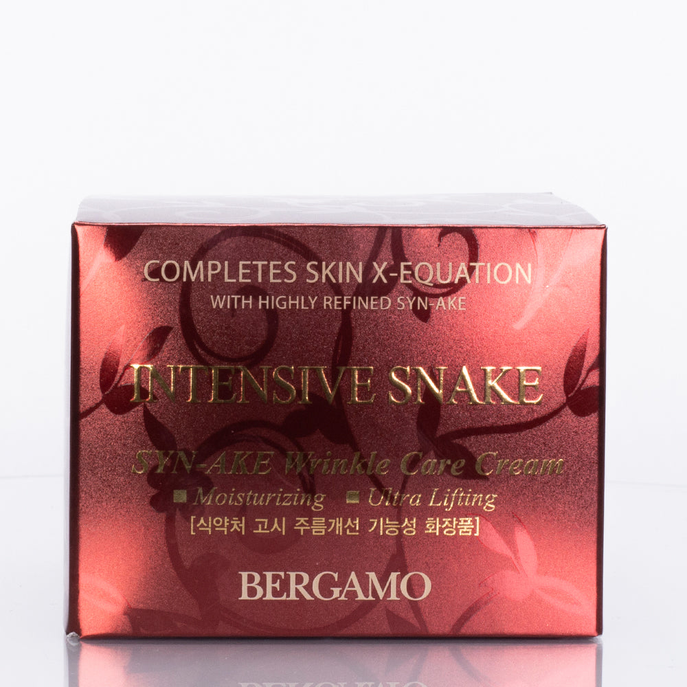 BERGAMO Intensive Snake Wrinkle Care Cream - intensiivinen käärme ryppyvoide