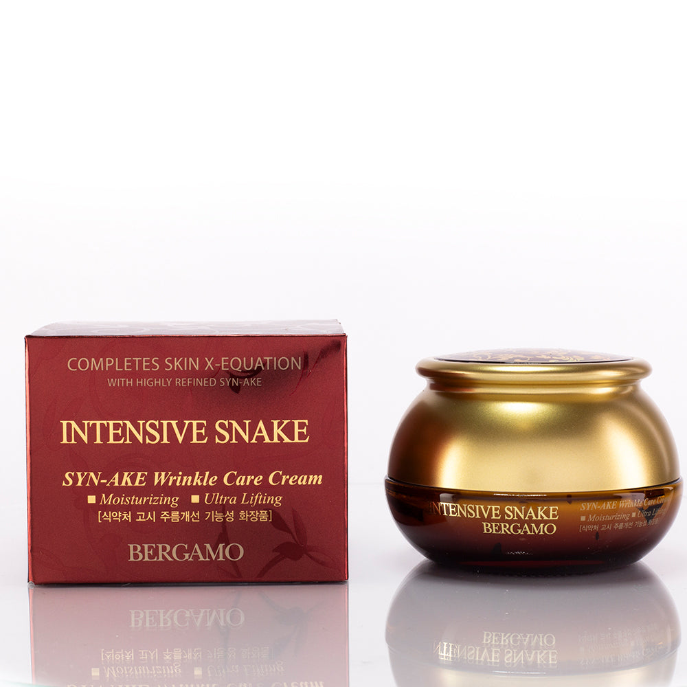 BERGAMO Intensive Snake Wrinkle Care Cream - intensiivinen käärme ryppyvoide 6 